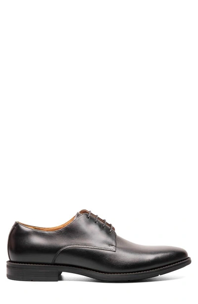 Florsheim Santucci Plain Toe Derby In Black