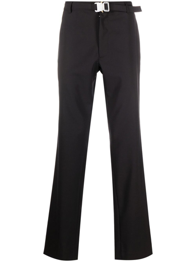 Shop Alyx 1017  9sm Trousers With Buckle In Black