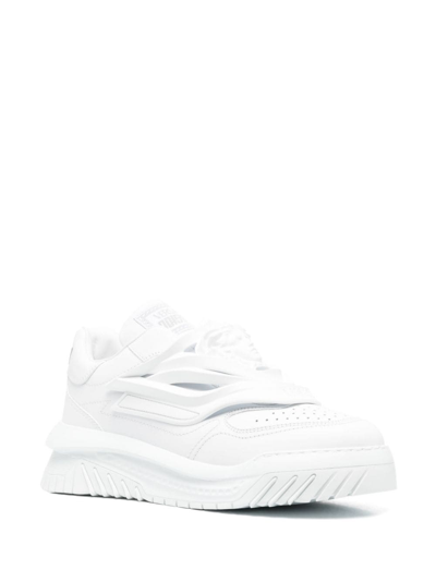 Shop Versace Sneakers White