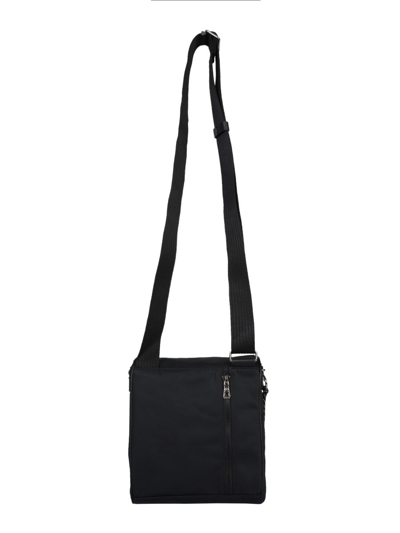 Shop Longchamp Green District Shoulder Bag In Black