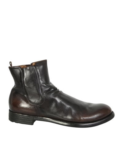 Shop Officine Creative Hive Ankle Boots In Brown
