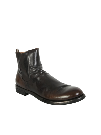 Shop Officine Creative Hive Ankle Boots In Brown