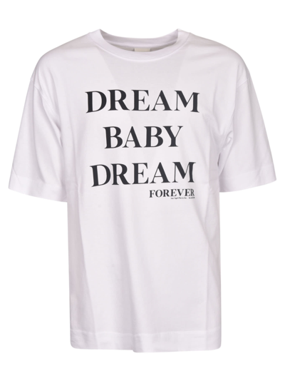 Shop Dries Van Noten Dream Baby Dream T-shirt In White