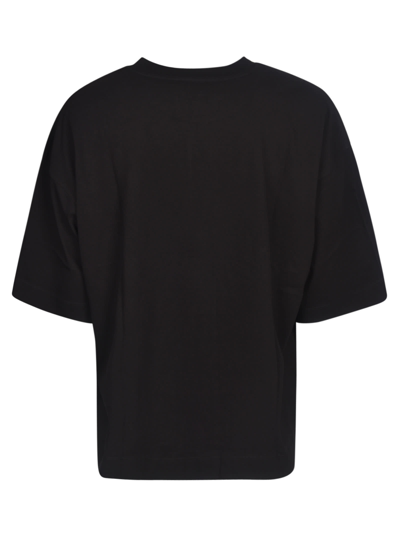 Shop Dries Van Noten M.k.t. T-shirt In Black