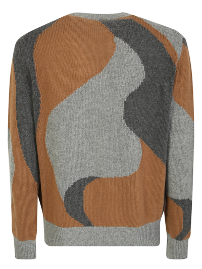 Shop Herno Sweater In Grey