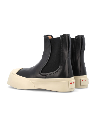 Marni Chelsea Boot Pablo In Black Leather