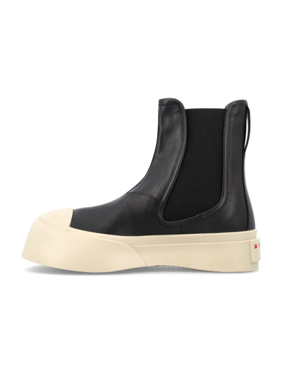 Marni Chelsea Boot Pablo In Black Leather