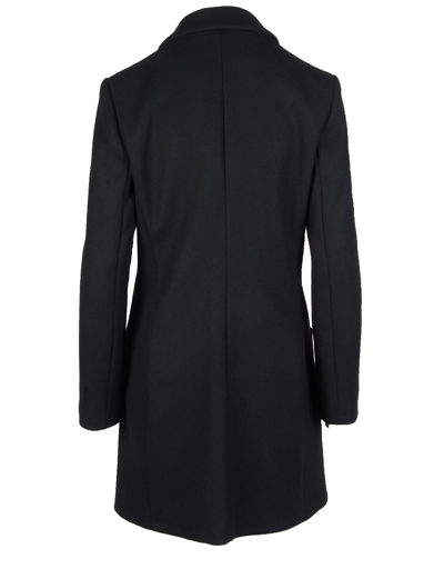 Shop Love Moschino Womens Black Coat