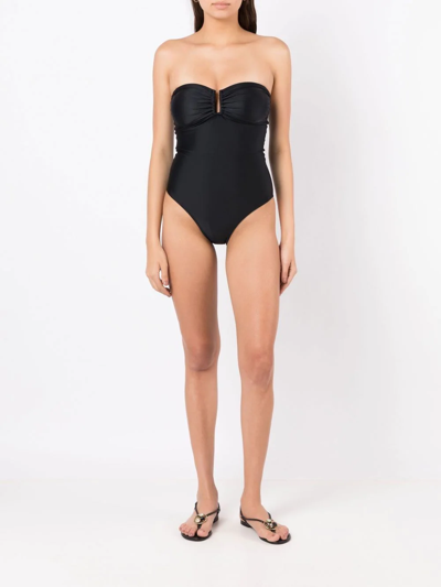 Lenny Niemeyer Detachable Straps One-piece Swimsuit In Black