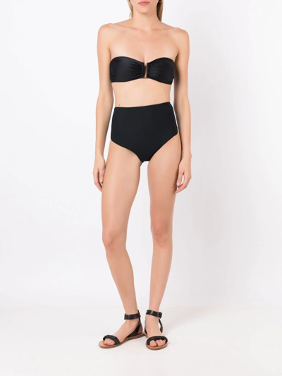 Lenny Niemeyer Rita Bandeau Bikini Top In Black