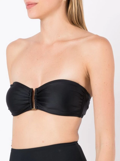 Lenny Niemeyer Rita Bandeau Bikini Top In Black