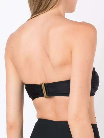 Lenny Niemeyer Rita Bandeau Bikini Top In Black