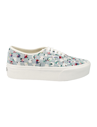 Vans Authentic Stackform Platform Sneakers In Light Blu