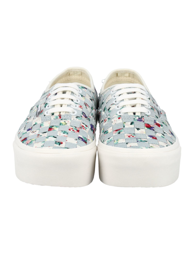 Vans Authentic Stackform Platform Sneakers In Light Blu