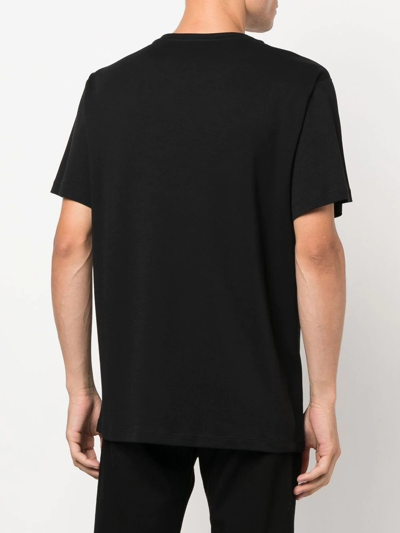 Billionaire Crest Logo-print T-shirt In Black