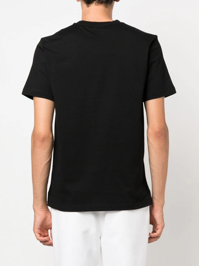 Shop Billionaire Logo-print Detail T-shirt In Black