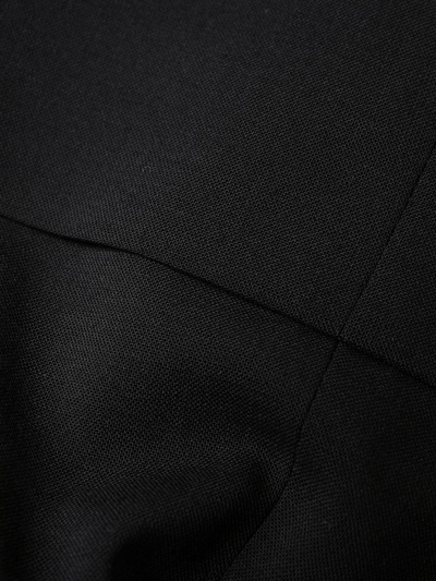 Dsquared2 Cropped Turned-up Trousers In Black