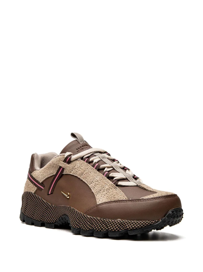NIKE X JACQUEMUS AIR HUMARA LX "BROWN" SNEAKERS 