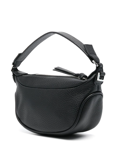 Shop By Far Ami Mini Tote Bag In Black