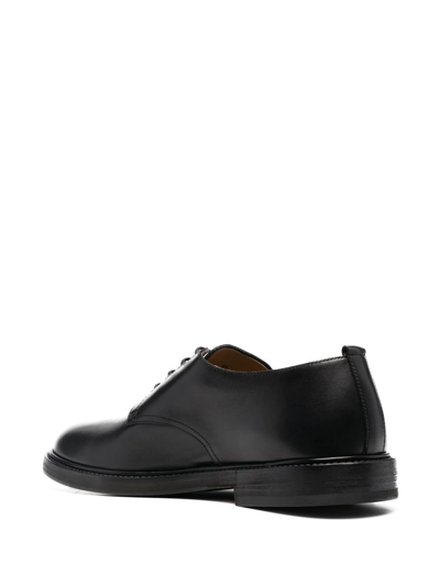 Henderson Baracco Lace-up Leather Derby Shoes In Black