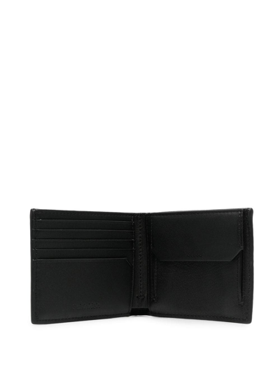 Shop Calvin Klein Leather Wallet And Keyfob Set In Black