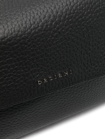 Orciani Sveva Soft Small Handbag In Schwarz