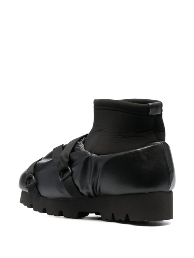 Shop Yume Yume Camp Buckled Sneakers In Schwarz