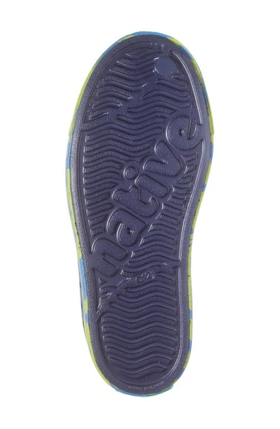 Shop Native Shoes Jefferson Marble Print Slip-on Sneaker In Rgtabl/ Valpalmmarble