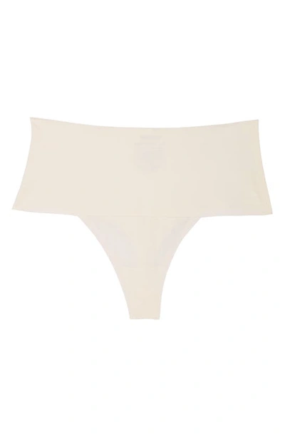 Shop Spanxr Undie-tectable Thong In Powder