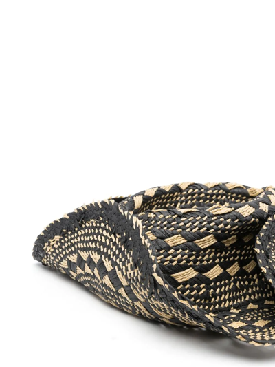 Super Duper Hats Stevenson Woven Hat In Schwarz