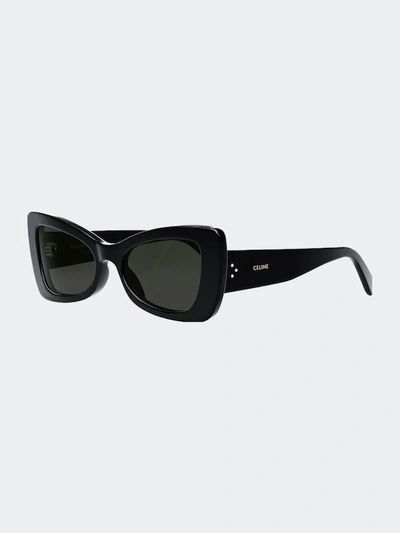 Shop Celine Cl40236i Sunglasses In Black