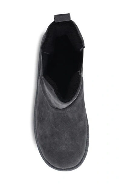 Shop Gaahuu Faux Shearling Lined Boot In Grey