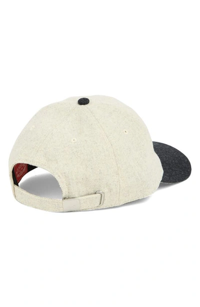 Shop American Needle Archive Legend La Baseball Hat In Ivory-black