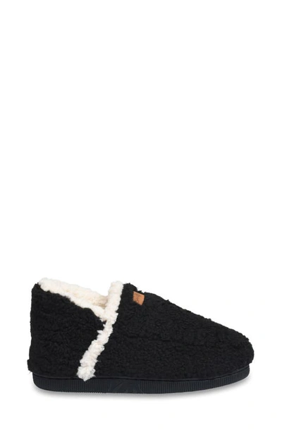Gaahuu Berber Faux Fur Slipper In Black