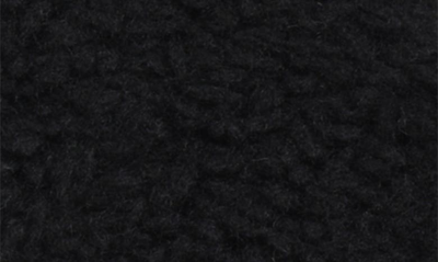 Gaahuu Berber Faux Fur Slipper In Black