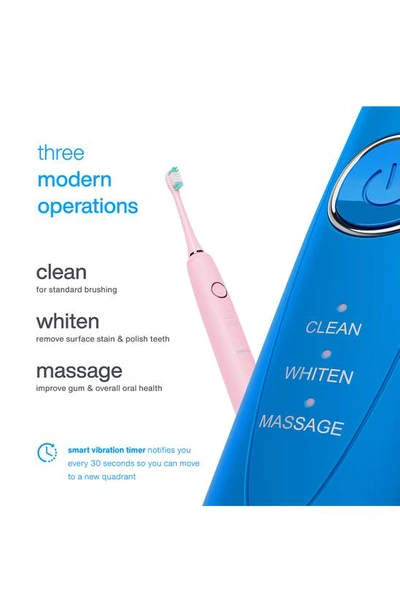 Shop Aquasonic Vibe Duo Ultra Whitening Wireless Charging Electric Toothbrushes Set