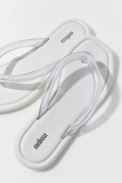 Shop Melissa Shoes Airbubble Thong Sandal In White
