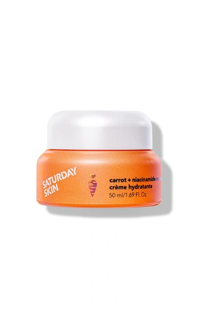 Saturday Skin Carrot + Niacinamide Moisturizing Cream 1.7 Oz.