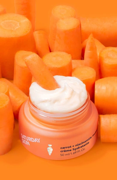 Saturday Skin Carrot + Niacinamide Moisturizing Cream 1.7 Oz.
