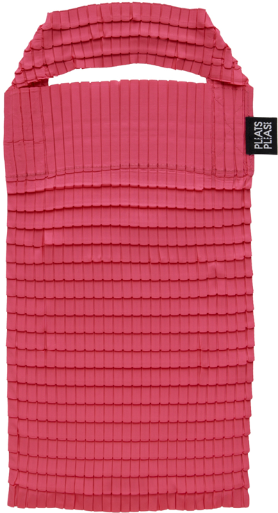 Shop Issey Miyake Pink Daily Pleats Tote In 22 Pink