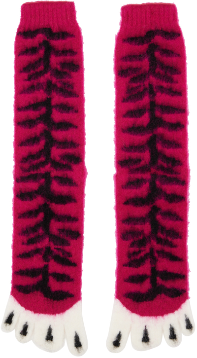 Shop Doublet Pink Tiger Socks