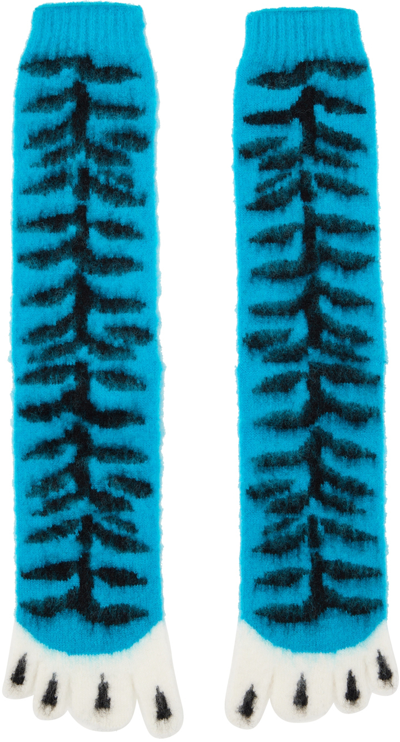 Shop Doublet Blue Tiger Socks
