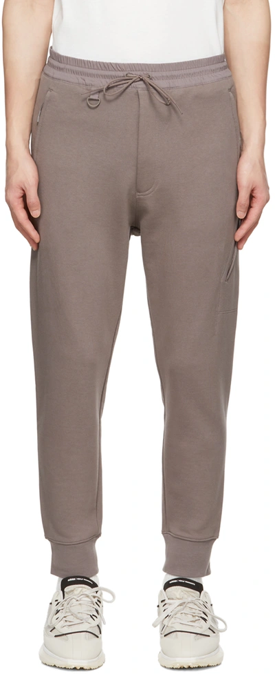 Shop Y-3 Gray Classic Dwr Utility Lounge Pants In Tech Earth F16