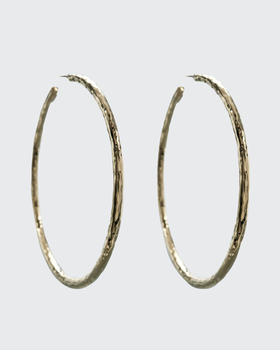 Shop Ippolita Extra Large Hoop Earrings In 18k Gold In Yellow Gold