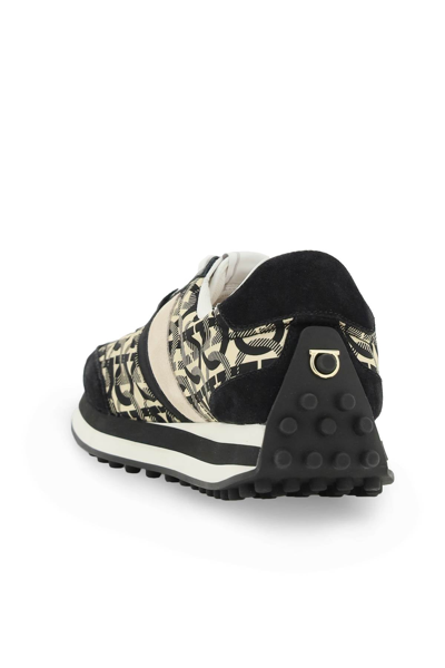 Shop Ferragamo Salvatore  Econyl® Sneakers In Multicolor