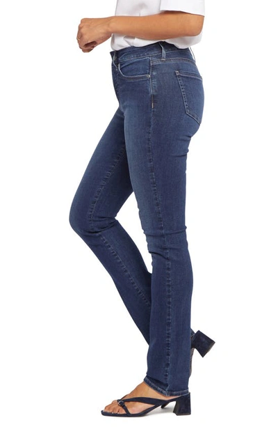 Nydj Sheri Slim Straight Leg Jeans In Blue