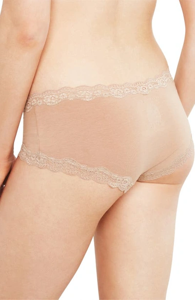 Shop A Pea In The Pod Lace Maternity Underwear In Rugby Tan