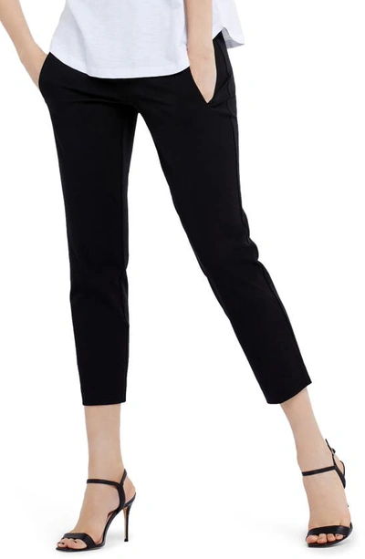 Shop A Pea In The Pod Curie Skinny Leg Crop Post-pregnancy Pants In Black