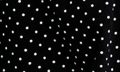 A Pea In The Pod Super Soft 2-piece Maternity Pajama Set In Black White Dot