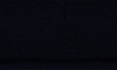 Shop Herschel Supply Co. Elmer Shallow Cuffed Beanie In Peacoat